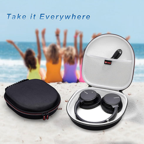 XANAD Carrying Case for Sony, Beats, JBL, OneOdio, Soundcore Anker Life Q20, M-Audio HDH40, Bose, Audio-Technica, AKG, Behringer, Philips - Travel...