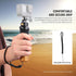 NEEWER Quick Release Floating Hand Grip for Action Camera, Underwater Handle Stick Mount with Detachable Camera Mount Adapter Wrist Strap, Compati...