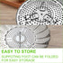 Vegetable Steamer Basket for Cooking, Stainless Steel Veggie Fish Food Steamer Basket, Folding Expandable Steamers to Fit Various Size Pot...