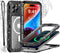 iPhone 15 Pro Max Waterproof Case Compatible with MagSafe, Metal Heavy Duty IP68 Underwater Built-in Screen Protector, Military Grade Shockproof R...