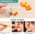 100 Pairs Earplugs for Noise Canceling Ear Plugs for Sleep Work Snoring Sound Canceling Blocking Construction Loud Noise Reducing Soft Foam Earplu...