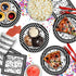 Music Notes Birthday Party Supplies Set Plates Napkins Cups Tableware Kit for 16...