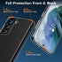 Rayboen for Samsung Galaxy S21 Plus Case with 2X Soft Screen Protector, Crystal Clear Hybrid Designed Protective Shockproof Slim Phone Cover for G...