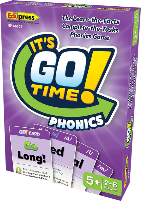 Teacher Created Resources It’s GO Time! Game: Phonics (EP66107)...