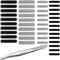 44 Pack Mesh Anti Dust Proof Adhesive Net Sticker with Tweezers, Speaker Dustproof Cover Kit Protects Charging Compatible with iPhone 15 14 13 12 ...