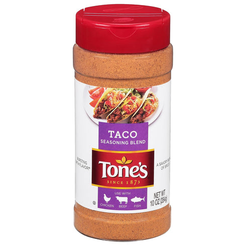 Tone's Taco Seasoning Blend, 10 Ounce...