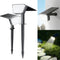 Solar Spot Lights Outdoor, IP65 Waterproof 44 LED Landscape Spotlights, Solar Powered Spotlight with Auto On/Off and 3 Lighting Modes for Outside ...