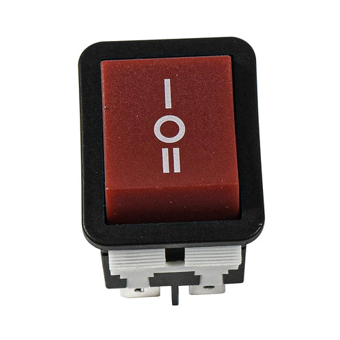 HQRP On-Off-On Power Switch Compatible with KEDU HY12-9-5, Grizzly G4015Z Combo Lathe Power Tools, 20A 125V, 6-Pin, UL Listed...