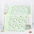Baby Blankets for Unisex Boys Girls, Super Soft Green Leaf Blankets, Printed Bed Throws Newborn, for Toddler Baby Nursery Bed Blanket Stroller Cri...