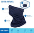 Be Wise Multipack Neck Gaiter-Outdoor Wind Protection Scarf Face Covering, Leopard/Black/Navy, One Size...