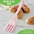 GreenLife Cooking Tools and Utensils, 10-in-1 Silicone Fork to Stir Mix Mash and Scrape, Heat and Stain Resistant, Dishwasher Safe, Soft Pink...