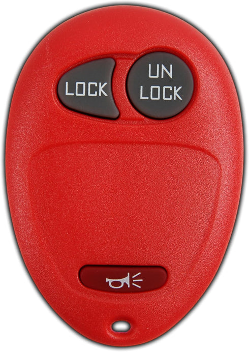KeylessOption Key Fob Replacement for 2001 2002 2003 2004 2005 2006 2007 2008 2009 2010 2011 2012 Chevrolet Colorado Hummer GMC Canyon Pontiac Isu...