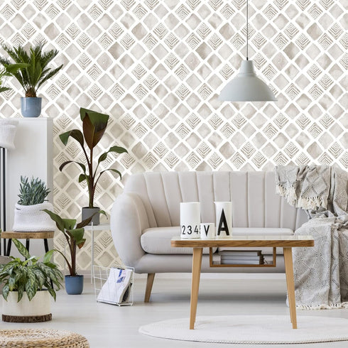 17.71inx118in Gray White Stripe Wallpaper Modern Geometric Contact Paper Peel and Stick Wallpaper Self Adhesive Removable Home Decorative Wall pap...