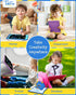 TEKFUN 3 Pack LCD Writing Tablet for Kids, 8.5 Inch Blue+Pink+Purple Doodle Board Drawing Board Reusable Drawing Tablet with Lanyard, Educational ...