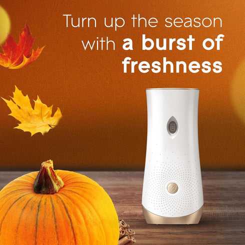 Glade Automatic Spray Refill, Air Freshener for Home and Bathroom, Golden Pumpkin & Spice, Limited Edition Scent, 6.2 Oz...
