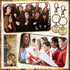 10 Sets Music Appreciation Gifts Inspirational Music Keychains Music Pens and Music Bookmarks Music Gifts Bulk for Teacher Students Music Lover Gi...