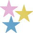 Bright Creations Glitter Star Cutouts for Bulletin Board, Crafts, Classrooms (6 Colors, 60 Pack)...