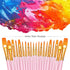 BOSOBO Paint Brushes Set, 2 Pack 20 Pcs Round Pointed Tip Nylon Hair Artist Acrylic Paint Brushes for Acrylic Oil Watercolor, Face Nail Art, Minia...