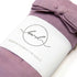 Baby Muslin Swaddle Blanket with Bow — 30% Organic Cotton & 70% Viscose Derived from Bamboo Swaddle Blankets — 47x47 Inches Premium, Soft & Breath...