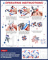 12 Pieces 7 Inch Reflective Pinwheels Patriotic Pinwheel American Flag Pattern Pinwheel for Celebrating Independence Day, Patriotic Decorations fo...