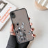 ZTOFERA Compatible with iPhone XR Case Cute, Matte Anti-Scratch Clear Black Floral Butterfly Rose Shockproof Lightweight Protective Case for iPhon...