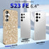 S23 FE Glitter Case for Samsung Galaxy S23 FE 5G Phone Case for Women Girls, Slim Ultra Thin Matte Back Shockproof Protective Cover for Samsung S2...