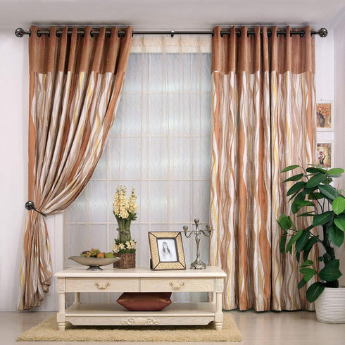 KAMANINA Decorative Curtain Drapery Holdbacks, Netted Texture Finials, Antique Bronze(1 Pair/2 Pack), Small...