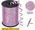Pink Curling Ribbon, 500 Yard Pink Ribbon, Shiny Metallic Curling Ribbon for Gift Wrapping, Balloon Ribbon, Balloon String, Laser Thin Ribbon, Cur...