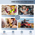 Ear Plug Headphones for Work, Work Safety Earbuds | Noise Reducing Sweatproof Hidden in-Ear Headphones, Isolating Earplugs, OSHA Compliant Hearing...