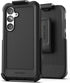 Encased Rugged Belt Case Designed for Samsung Galaxy S24 Plus Case with Holster Clip and Tempered Glass Screen Protector - Heavy Duty Protective C...