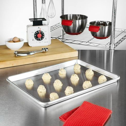 Fat Daddio's SP-HALF Natural Aluminum Half Sheet Pan...