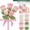 Lily's Lyric Flower Crochet Kit | Pink Rose | Step-by-Step Video Tutorial for Adults Teenagers | Craft Gift Idea DIY Home Decoration......