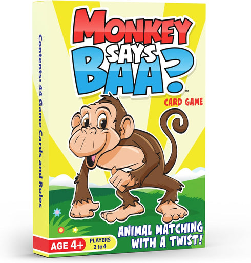 Monkey Says Baa? Animal Matching Game for Kids Ages 4+, Play Traditional Matching or Match to Mimicked Animal Sounds...