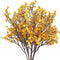 AILANDA 6 PCS Artificial Babys Breath Orange Yellow Fake Gypsophila Flower Silk Floral Arrangements Table Centerpieces Home Kitchen Office Garden ...