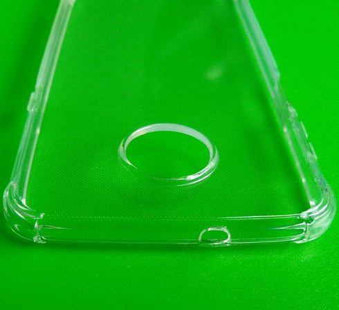 TIYA Case Clear for Moto Z3 Play and Z3 TPU Four Corners Cover Transparent Soft...
