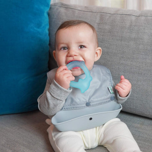 Cool Nature Teether (2 Pack)-Yellow/Aqua Set...