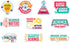 Laminated Science Classroom Bulletin Board Decorations - 25 pcs - Printed Both Sides...