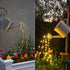 1 Pack 8 Modes Solar Waterfall Lights, Solar Fairy Lights Outdoor Waterproof, 10 Strand 200 LED Watering Can Led String Lights(No Watering Can) fo...