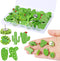 30 Pcs Cactus Push Pins, Wooden Cactus Plants Push Pins Decorative Cute Leaf Thumb Tacks Cork Board Thumbtacks for Bulletin Board Photos Wall Pins...