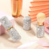 2 Pcs Bling Rhinestone Makeup Brushes Kabuki Brush Retractable Crystal Face Makeup Brushes for Travel Cosmetic Beauty Tool for Foundation Powder B...