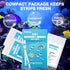 8 in 1 Ammonia Test Kit for Aquarium, Aquarium Test Strips, Fish Tank Test Strips, Aquarium Ammonia Test Strips for Aquarium 150 Counts for Freshw...