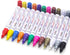 Overseas Paint Markers Pens, Painting Marker on Almost Anything Quick Dry and Permanent, Oil-Based Paint-Marker Pen Set for Rocks, Wood, Fabric, P...