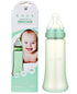 Made in USA aMACEing Zero Leak Baby Bottle with Anti-Colic Vent and Variable Flow, Leak-Proof 10oz (Green)...