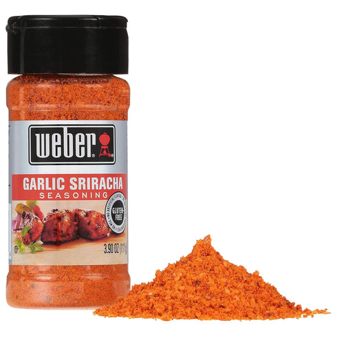 Weber Garlic Sriracha Seasoning, 3.9 Ounce Shaker...
