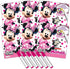 Bendon Minnie Mouse Imagine Ink Coloring Book 6-Pack Party Supplies 30222-TG, Multicolor...