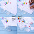 Aboat 25 Sets Design a Button Clear Acrylic Button Badges Kit with Pins for DIY Crafts and Craft Activities (2.36 Inch)...