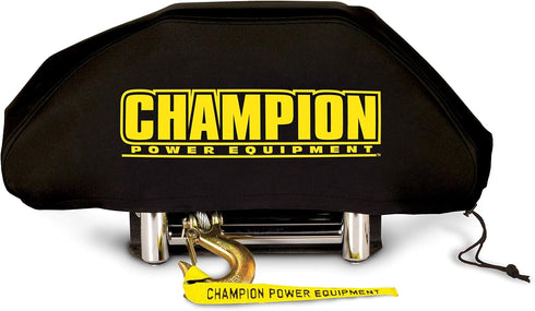 Champion Power Equipment 18035 Weather-Resistant Neoprene Storage Cover for Winches 8000-12,000 lb....