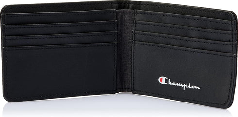 Champion Unisex Adult Graphic Bi Fold Wallet, Washed Black, One Size UK...