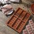 Food Grade Break-Apart Chocolate Molds, Silicone Chocolate Bar Sweet Molds Hot Chocolate Energy Bar Moulds Rectangle Baking Silicon Bakeware Molds...