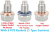 1PC M12x1.25 Stainless Steel Magnetic Engine Oil Drain Plug Fit Toyota Corolla 4Runner Camry Highlander Prius RAV4 Sienna Tacoma Venza Yaris Lexus...